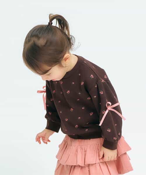 ★SALE★WEB限定 袖リボントレーナー