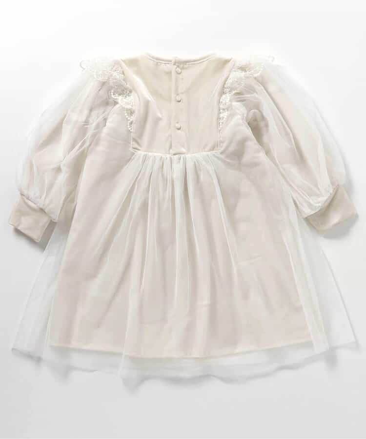 ★SALE★【リンク】ベロアチュールワンピース_アプレレクールマシェリ_733427