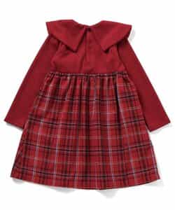 ★SALE★【リンク】ケープカラーチェックワンピース_643236
