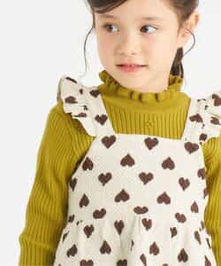 ★SALE★ハート・フラワージャガードビスチェ＆フリルショートパンツセット_721228
