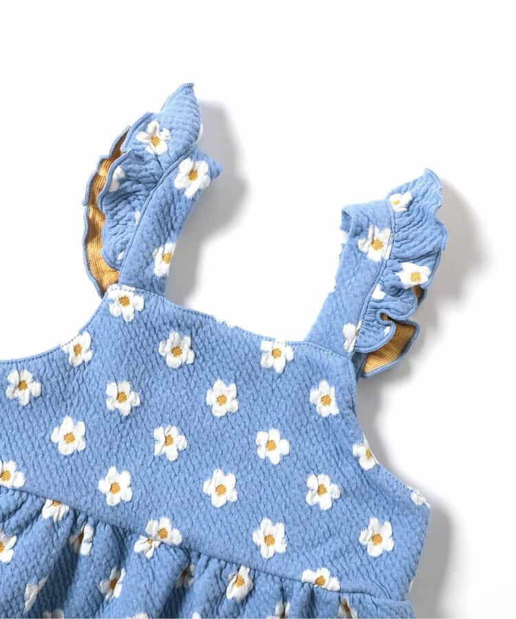 ★SALE★ハート・フラワージャガードビスチェ＆フリルショートパンツセット_721239
