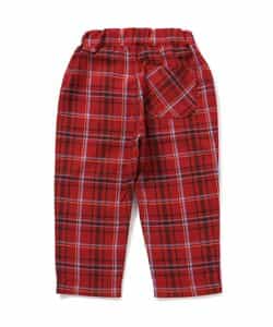 ★SALE★【リンク】フロントボタンチェックパンツ  10分丈_631468