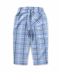 ★SALE★【リンク】フロントボタンチェックパンツ  10分丈_631479