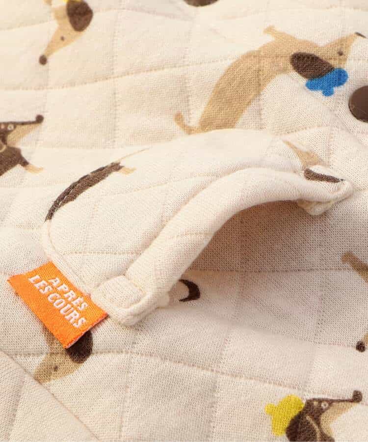 総柄ニットキルトカバーオール_993568