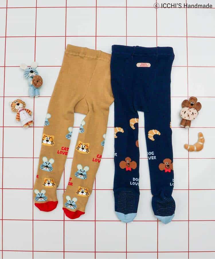【ICCHI'S HANDMADE】総柄タイツ_986193