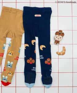 【ICCHI'S HANDMADE】総柄タイツ_986185