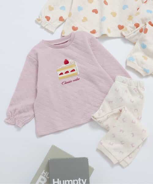 ★SALE★ハート＆ケーキモチーフキルトパジャマ